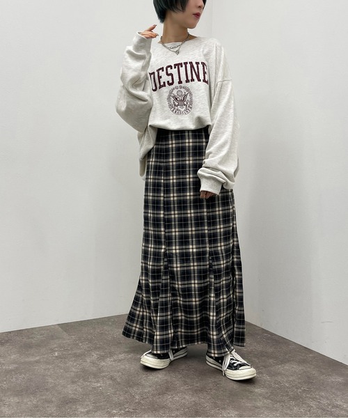 apres jour mignon（アプレジュールミニョン）の「アソートチェックマーメイドスカート【ZOZOTOWN限定アイテム】【9PO】（スカート・レディース・ネイビー/その他/ブラック系その他/ブラウン系その他/グリーン系その他・SMALL/MEDIUM/X-LARGE）」の19枚目の写真