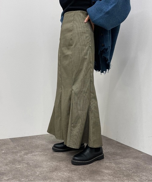 apres jour mignon（アプレジュールミニョン）の「アソートチェックマーメイドスカート【ZOZOTOWN限定アイテム】【9PO】（スカート・レディース・ネイビー/その他/ブラック系その他/ブラウン系その他/グリーン系その他・SMALL/MEDIUM/X-LARGE）」の15枚目の写真