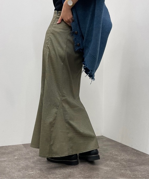 セール】アソートチェックマーメイドスカート【ZOZOTOWN限定アイテム