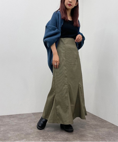 apres jour mignon（アプレジュールミニョン）の「アソートチェックマーメイドスカート【ZOZOTOWN限定アイテム】【9PO】（スカート・レディース・ネイビー/その他/ブラック系その他/ブラウン系その他/グリーン系その他・SMALL/MEDIUM/X-LARGE）」の10枚目の写真