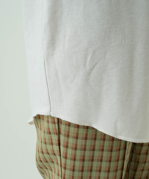 Kastane（カスタネ）の「ラグランルーズTee（Tシャツ/カットソー・レディース・ブルー/ベージュ/パープル/ブラック・FREE）」の11枚目の写真