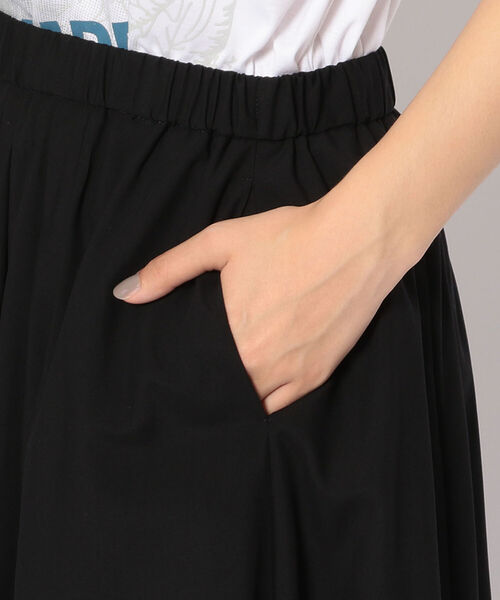 ONE MADE(ワンメイド)の「ONE MADE(ワンメイド)フレアスカート(スカート・レディース・ブラック・FREE)」の5枚目の写真