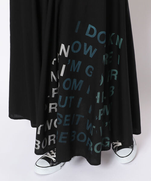 ONE MADE(ワンメイド)の「ONE MADE(ワンメイド)フレアスカート(スカート・レディース・ブラック・FREE)」の7枚目の写真