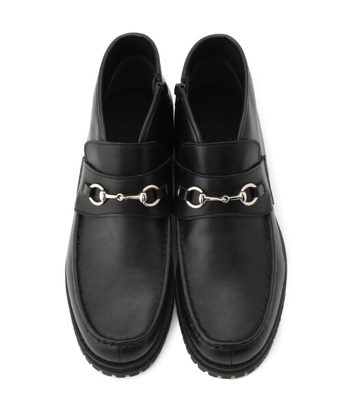 tk.TAKEO KIKUCHI（ティーケータケオキクチ）の「◆ビットミドルブーツ（ブーツ・メンズ・ブラック・65/75）」の9枚目の写真