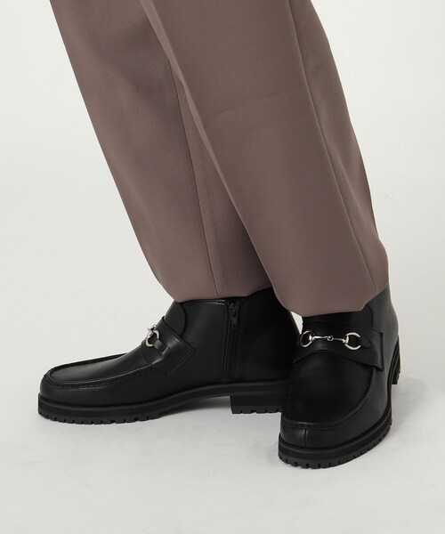 tk.TAKEO KIKUCHI（ティーケータケオキクチ）の「◆ビットミドルブーツ（ブーツ・メンズ・ブラック・65/75）」の6枚目の写真