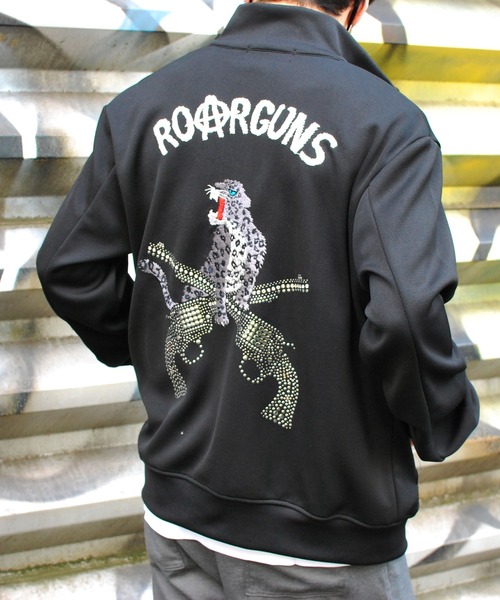 ROARGUNS COOLMAX JERSEY LEOPARD　黒 roarguns（ロアーガンズ）の「COOLMAX JERSEY LEOPARD（ジャージ