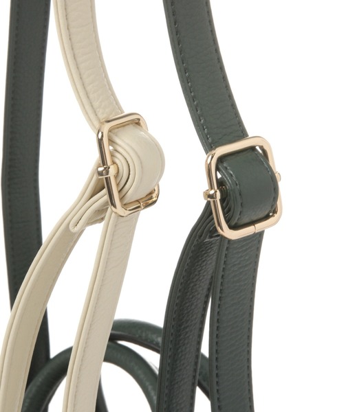 GLOBAL WORK（グローバルワーク）の「2WAYベルトショルダー/237214（ショルダーバッグ・レディース・ブラック/オフホワイト/カーキ・FREE）」の16枚目の写真