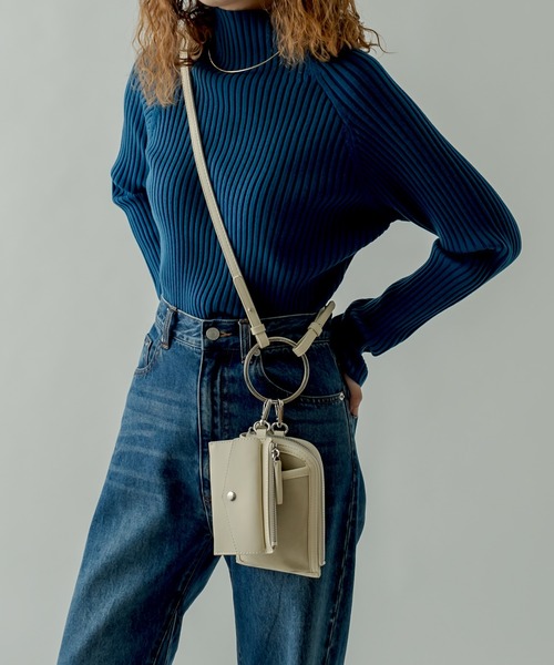 mystic（ミスティック）の「マルチWAYチャームBAG（ショルダーバッグ・レディース・ブラック/ベージュ/グリーン・ONE SIZE）」の20枚目の写真