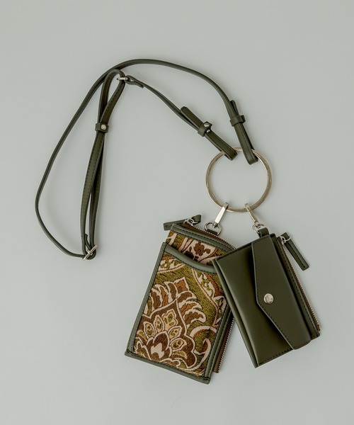 mystic（ミスティック）の「マルチWAYチャームBAG（ショルダーバッグ・レディース・ブラック/ベージュ/グリーン・ONE SIZE）」の9枚目の写真