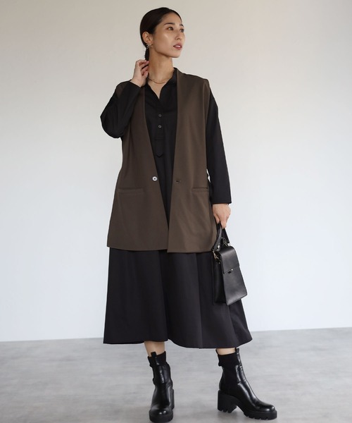 ＊タグ有 TOUJIURS ストリング ジレ トゥジュー カシュクール ベスト タグ有 TOUJIURS ストリング ジレ トゥジュー カシュクール ベスト
