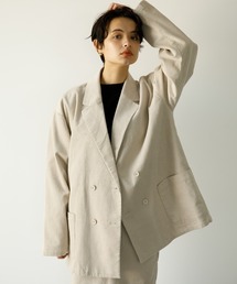 koe | コーデュロイダブルジャケット*(テーラードジャケット)