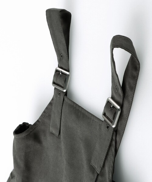 BRANSHES（ブランシェス）の「アシンメトリーデザインジャンパースカート（ジャンパースカート・キッズ・ピンクベージュ/チャコールグレー・110/140/120/150/100/130/90）」の18枚目の写真