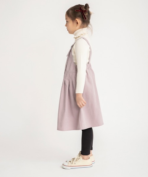 BRANSHES（ブランシェス）の「アシンメトリーデザインジャンパースカート（ジャンパースカート・キッズ・ピンクベージュ/チャコールグレー・110/140/120/150/100/130/90）」の17枚目の写真