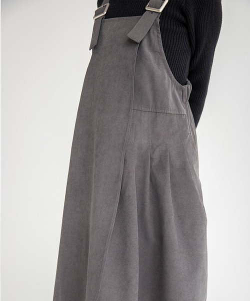 BRANSHES（ブランシェス）の「アシンメトリーデザインジャンパースカート（ジャンパースカート・キッズ・ピンクベージュ/チャコールグレー・110/140/120/150/100/130/90）」の13枚目の写真