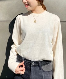 journal standard L'essage | カシミヤ100 クルーネックプルオーバー◆(ニット/セーター)