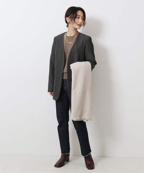 journal standard L'essage（ジャーナルスタンダードレサージュ）の「カシミヤ100 クルーネックプルオーバー◆（ニット/セーター・レディース・ホワイト/ブラック/ブラウン・フリー）」の14枚目の写真