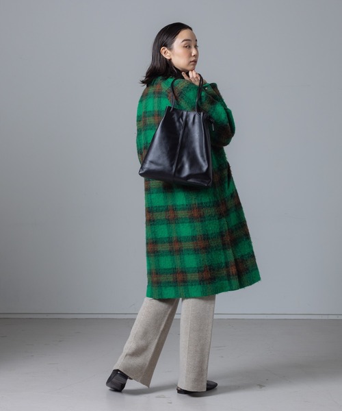 collex(コレックス)の「チェックシャギー中綿コート(その他アウター・レディース・チェック・フリー)」の19枚目の写真