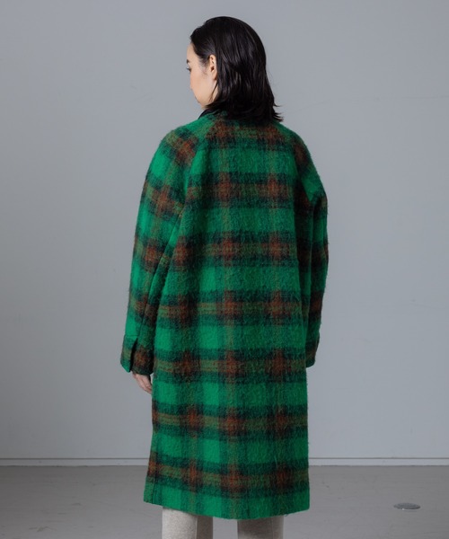 collex(コレックス)の「チェックシャギー中綿コート(その他アウター・レディース・チェック・フリー)」の17枚目の写真