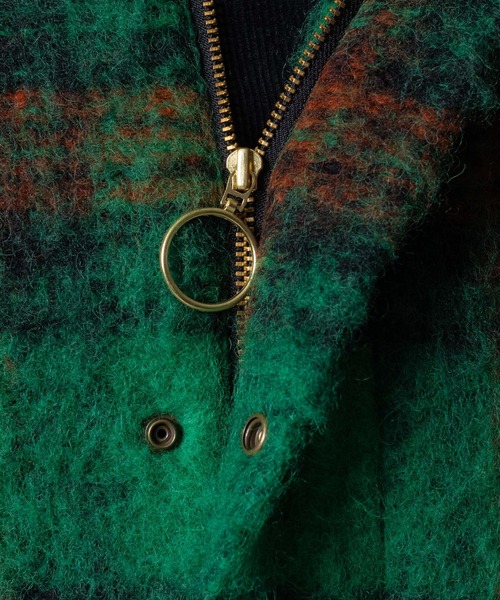 collex(コレックス)の「チェックシャギー中綿コート(その他アウター・レディース・チェック・フリー)」の15枚目の写真