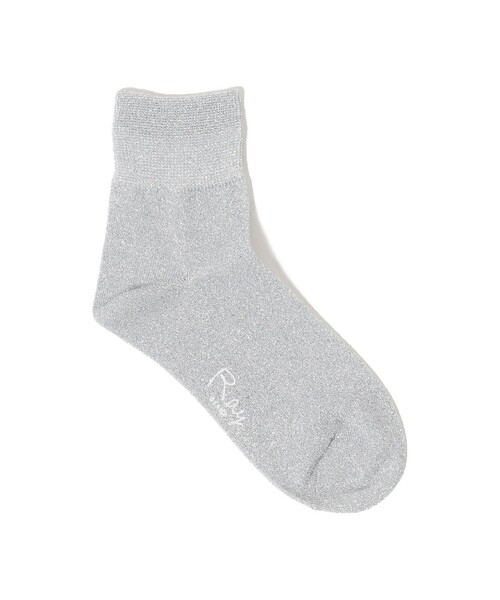 Ray BEAMS（レイビームス）の「Ray BEAMS / グリッター ラメ ソックス（ソックス/靴下・レディース・グリーン/シルバー/ゴールド/パープル/ライトブルー/ピンク/イエロー/ブルー/オレンジ/ミント・ONE SIZE）」の10枚目の写真