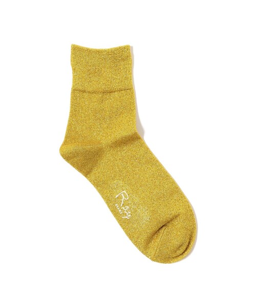 Ray BEAMS（レイビームス）の「Ray BEAMS / グリッター ラメ ソックス（ソックス/靴下・レディース・グリーン/シルバー/ゴールド/パープル/ライトブルー/ピンク/イエロー/ブルー/オレンジ/ミント・ONE SIZE）」の7枚目の写真