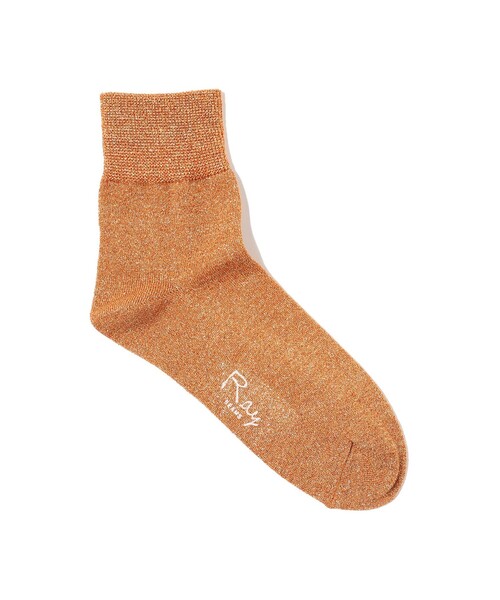 Ray BEAMS（レイビームス）の「Ray BEAMS / グリッター ラメ ソックス（ソックス/靴下・レディース・グリーン/シルバー/ゴールド/パープル/ライトブルー/ピンク/イエロー/ブルー/オレンジ/ミント・ONE SIZE）」の9枚目の写真