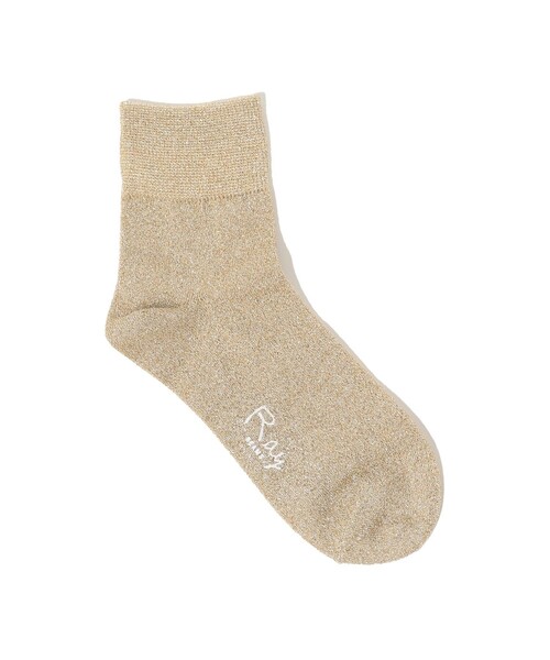 Ray BEAMS（レイビームス）の「Ray BEAMS / グリッター ラメ ソックス（ソックス/靴下・レディース・グリーン/シルバー/ゴールド/パープル/ライトブルー/ピンク/イエロー/ブルー/オレンジ/ミント・ONE SIZE）」の14枚目の写真