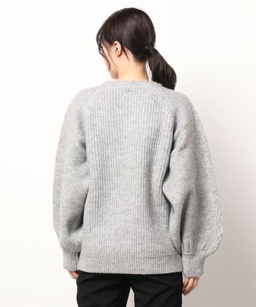 PICCIN（ピッチン）の「ケーブルラインオーバーサイズニット（ニット