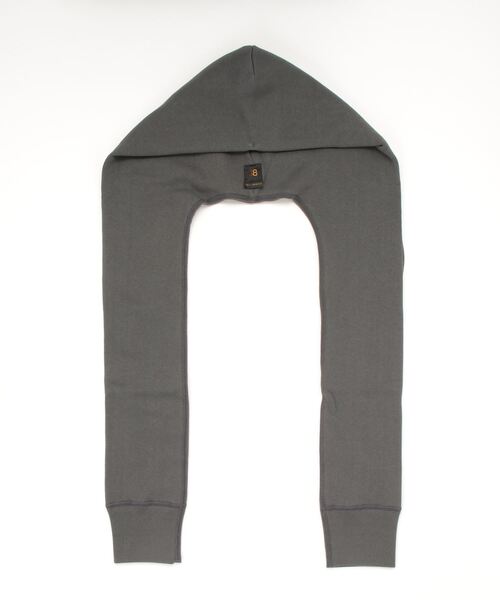 scye フードスカーフ　新品ダークグレー未使用 Scye（サイ）の「Scye/サイ フーディ―スカーフ HOODIE SCARF