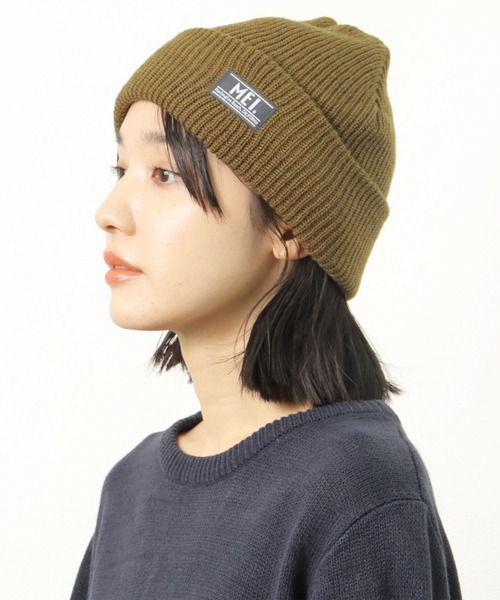 MEI(メイ)の「【 MEI / メイ 】マイクロ アゼ ワッチ ニットキャップ ニット帽(ニットキャップ/ビーニー・メンズ・オリーブドラブ/ブラック/ブラウン/ネイビー/カーキ・FREE)」の14枚目の写真