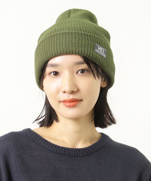 MEI(メイ)の「【 MEI / メイ 】マイクロ アゼ ワッチ ニットキャップ ニット帽(ニットキャップ/ビーニー・メンズ・オリーブドラブ/ブラック/ブラウン/ネイビー/カーキ・FREE)」の19枚目の写真