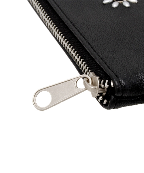 WEGO（ウィゴー）の「WEGO/フラワースタッズクラッチバッグ（クラッチバッグ・メンズ・ブラック・FREE）」の9枚目の写真
