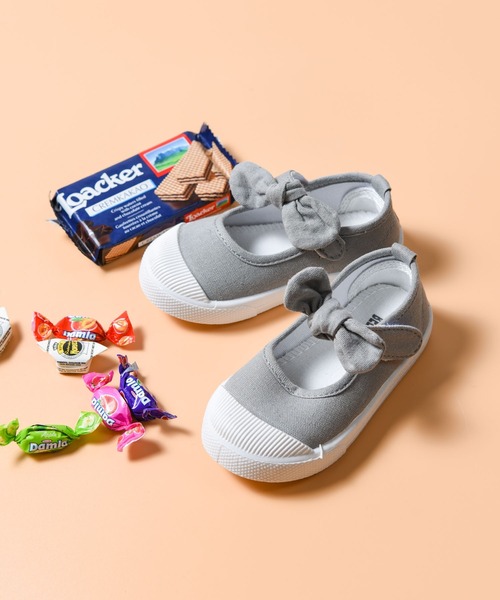 CALIFORNIA OUTFITTERS(カリフォルニア アウトフィッターズ)の「(キッズ商品)リボンスニーカー(スニーカー・キッズ・ピンク/ライトピンク/カーキ/ネイビー/レッド・15cm/16cm/17cm)」の16枚目の写真