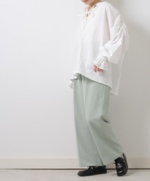 Crisp | マニッシュストレートパンツ(スラックス)