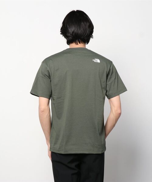 THE NORTH FACE(ザノースフェイス)の「THE NORTH FACE/ノースフェイス ショートスリーブヌプシ Tシャツ NT32237(Tシャツ/カットソー・メンズ・ホワイト/ブラック/ブラウン/グリーン・M/L/XL/XXL)」の9枚目の写真