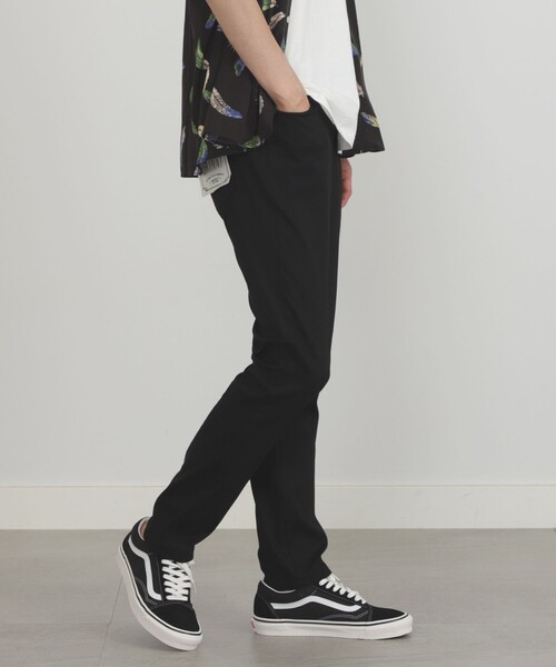 BEAMS HEART（ビームスハート）の「BEAMS HEART / クールライク スキニー パンツ（その他パンツ・メンズ・ブラック/ベージュ/オリーブ・SMALL/MEDIUM/LARGE）」の4枚目の写真