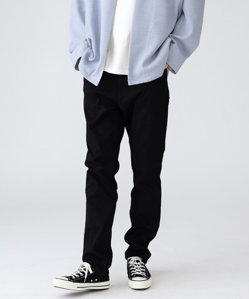 BEAMS HEART（ビームスハート）の「BEAMS HEART / クールライク スキニー パンツ（その他パンツ・メンズ・ブラック/ベージュ/オリーブ・SMALL/MEDIUM/LARGE）」の6枚目の写真