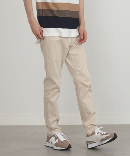 BEAMS HEART（ビームスハート）の「BEAMS HEART / クールライク スキニー パンツ（その他パンツ・メンズ・ブラック/ベージュ/オリーブ・SMALL/MEDIUM/LARGE）」の8枚目の写真