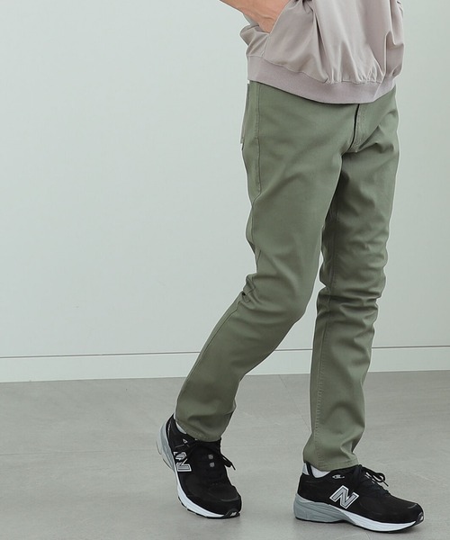 BEAMS HEART（ビームスハート）の「BEAMS HEART / クールライク スキニー パンツ（その他パンツ・メンズ・ブラック/ベージュ/オリーブ・SMALL/MEDIUM/LARGE）」の3枚目の写真