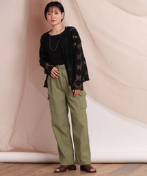 レース2WAYプルオーバー