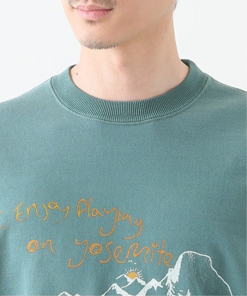 REMI RELIEF（レミレリーフ）の「【REMI RELIEF / レミレリーフ】別注 スウェット(YOSEMITE)（スウェット・メンズ・グリーン・MEDIUM/LARGE）」の7枚目の写真