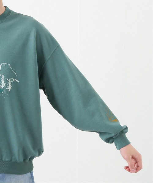 REMI RELIEF（レミレリーフ）の「【REMI RELIEF / レミレリーフ】別注 スウェット(YOSEMITE)（スウェット・メンズ・グリーン・MEDIUM/LARGE）」の9枚目の写真
