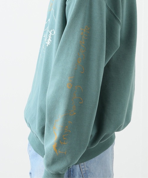 REMI RELIEF（レミレリーフ）の「【REMI RELIEF / レミレリーフ】別注 スウェット(YOSEMITE)（スウェット・メンズ・グリーン・MEDIUM/LARGE）」の12枚目の写真