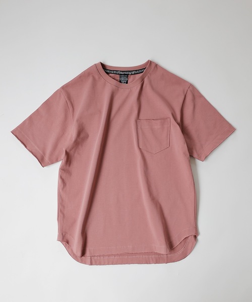NUMBER (N)INE（ナンバーナイン）の「HIGH TWIST COTTON POCKET T-SHIRT（Tシャツ/カットソー・メンズ・ホワイト/ブラック/グレー/ピンクベージュ・2/3/4）」の4枚目の写真