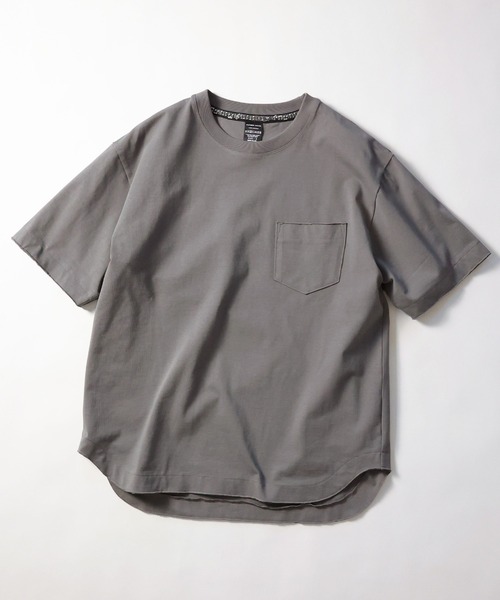 NUMBER (N)INE（ナンバーナイン）の「HIGH TWIST COTTON POCKET T-SHIRT（Tシャツ/カットソー・メンズ・ホワイト/ブラック/グレー/ピンクベージュ・2/3/4）」の3枚目の写真