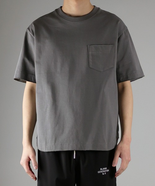 NUMBER (N)INE（ナンバーナイン）の「HIGH TWIST COTTON POCKET T-SHIRT（Tシャツ/カットソー・メンズ・ホワイト/ブラック/グレー/ピンクベージュ・2/3/4）」の16枚目の写真