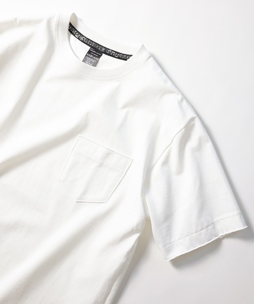 NUMBER (N)INE（ナンバーナイン）の「HIGH TWIST COTTON POCKET T-SHIRT（Tシャツ/カットソー・メンズ・ホワイト/ブラック/グレー/ピンクベージュ・2/3/4）」の5枚目の写真