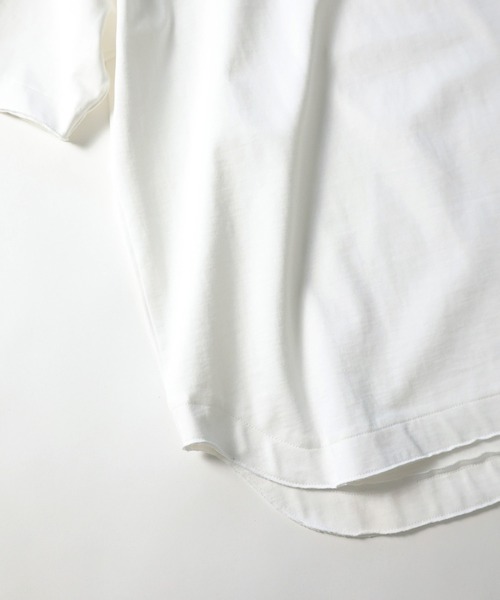 NUMBER (N)INE（ナンバーナイン）の「HIGH TWIST COTTON POCKET T-SHIRT（Tシャツ/カットソー・メンズ・ホワイト/ブラック/グレー/ピンクベージュ・2/3/4）」の6枚目の写真