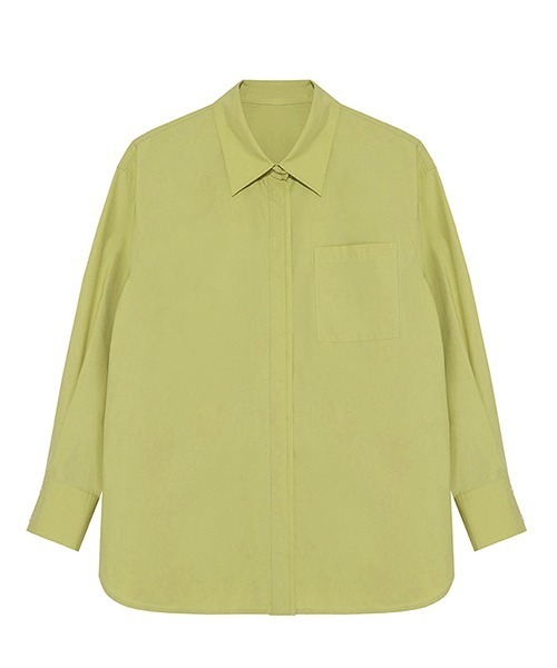 Fano Studios（ファノ ストゥディオズ）の「【Fano Studios】Secret double placket color shirt FC22S046（シャツ/ブラウス・レディース・ライトグリーン・S/L/M）」の14枚目の写真