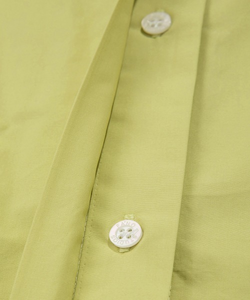 Fano Studios（ファノ ストゥディオズ）の「【Fano Studios】Secret double placket color shirt FC22S046（シャツ/ブラウス・レディース・ライトグリーン・S/L/M）」の18枚目の写真